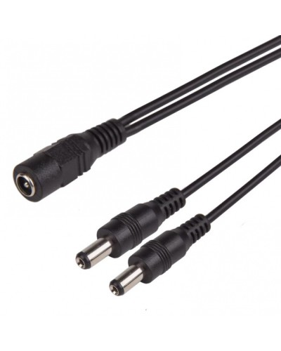 Разветвитель питания на 2 разъема 2,1*5,5мм REXANT (14-0320) в Оренбурге Коннекторы Pintop.ru