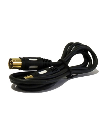 Шнур DIN 5PIN Plug - DIN 5PIN Plug 1.5 м GOLD (10шт/уп) REXANT 17-2522 в Оренбурге Патч-корды и пигтейлы Pintop.ru