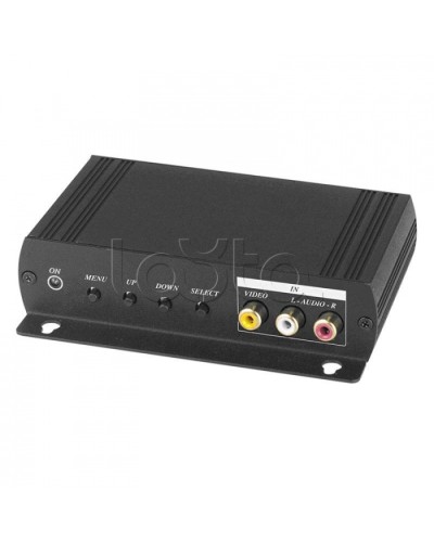 Конвертер аудио и композитного видеосигнала в VGA и HDMI-сигнал SC&T AD001HH в Оренбурге Видеоусилители, Модуляторы, Делители Pintop.ru