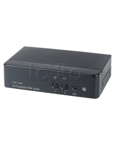 Коммутатор DVI и аудио сигналов SC&T DS02A в Оренбурге Видеоусилители, Модуляторы, Делители Pintop.ru