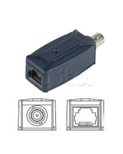 Удлинитель Ethernet, пассивный по коаксиальному кабелю SC&T IP01 в Оренбурге Видеоусилители, Модуляторы, Делители Pintop.ru