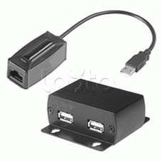 Удлинитель клавиатуры и мыши по витой паре SC&T KM03