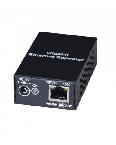 Повторитель Gigabit Ethernet для увеличения расстояния передачи до 120м SC&T SR01X в Оренбурге Системы видеонаблюдения Pintop.ru