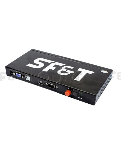 Передатчик DVI + Audio + USB + RS232 по оптоволокну SF&T SFD14A1S5T в Оренбурге Видеоусилители, Модуляторы, Делители Pintop.ru