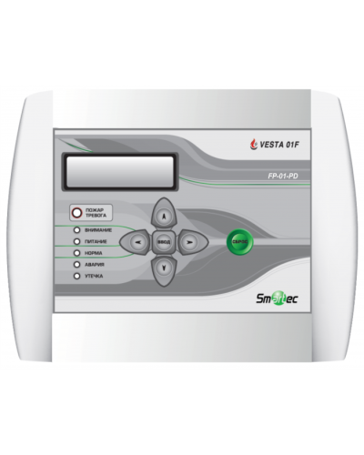 Центральный блок с ЖК дисплеем и клавиатурой Smartec FP-01-PD в Оренбурге Адресная система охранно-пожарной радиоканальной сигнализации Smartec Pintop.ru