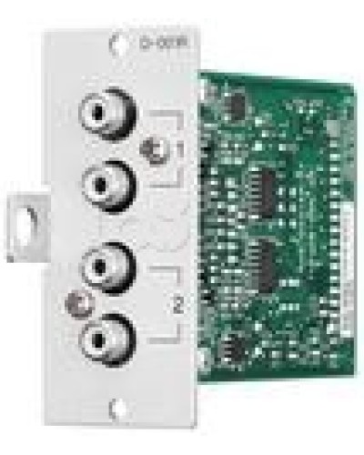 Модуль стерео входа небалансный 2-х канальный TOA D-001R в Оренбурге Системы оповещения и трансляции TOA Pintop.ru