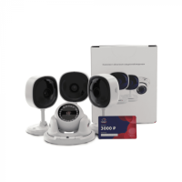 Комплект облачного видеонаблюдения TRASSIR 4TR1Cloud3000