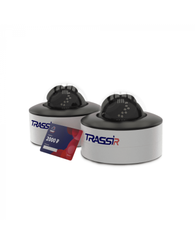 Комплект облачного видеонаблюдения TRASSIR W2D5Street в Оренбурге IP-камеры Pintop.ru