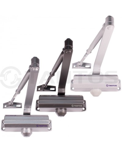 Доводчик дверной Tantos TS-DC085 Freeze (Белый) в Оренбурге Доводчики Pintop.ru