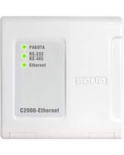 Преобразователь интерфейсов RS-485/RS-232 В Ethernet Болид C2000-Ethernet в Оренбурге Охранно-пожарное оборудование Pintop.ru
