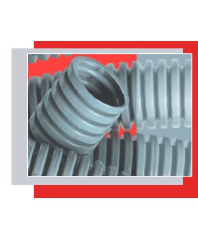 Труба гофрированная ПВХ тяжелая, с зондом диам. 40 мм (20м) Экопласт 11140 в Оренбурге Труба гофрированная Pintop.ru