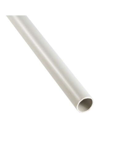 Труба ПНД гладкая тяжелая, цвет серый, диам 16мм (3м) Экопласт (23016-GR) в Оренбурге Гладкая труба Pintop.ru