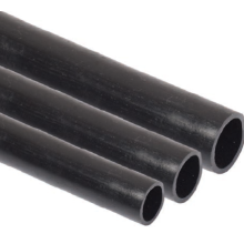 Труба гладкая ПНД тяжелая диам 32 мм, цвет чёрный (3м) Экопласт 23032