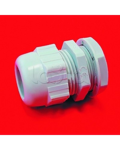 Ввод кабельный с контргайкой (диам. кабеля 18-25 мм) Экопласт 41029 в Оренбурге Крепежные изделия Pintop.ru