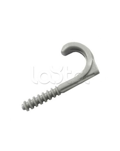 Держатель (клипса) F типа одинарная для труб D25 мм Экопласт 41824 в Оренбурге Держатели, клипсы, скобы Pintop.ru