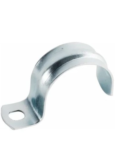 Скоба оцинк. с одним отверстием, для трубы D32мм (100 шт/уп) Экопласт (43732) - Скоба оцинкованная с одним отверстием, для трубы D32мм Экопласт в Оренбурге Держатели, клипсы, скобы Pintop.ru