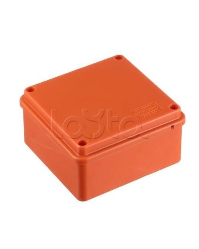 Коробка распределительная без сальников о/п 100х100х55, 6 вых., без галогена Экопласт 44057HF в Оренбурге Распределительные коробки Pintop.ru