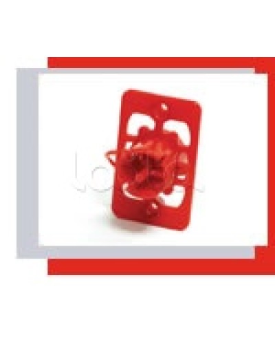 Втулка концевая для заливки в бетон 20/32мм (красный) Экопласт 44608 в Оренбурге Крепежные изделия Pintop.ru