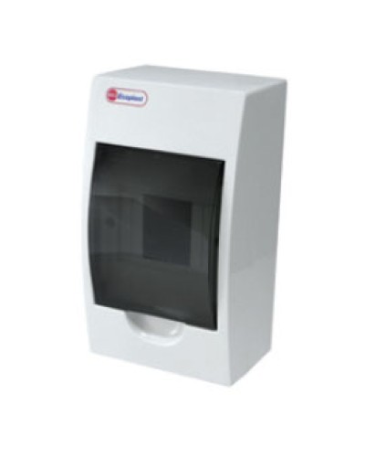 Шкаф настенный с дверцей, 6 модулей, IP40 Экопласт 46106 в Оренбурге Боксы для автоматов Pintop.ru