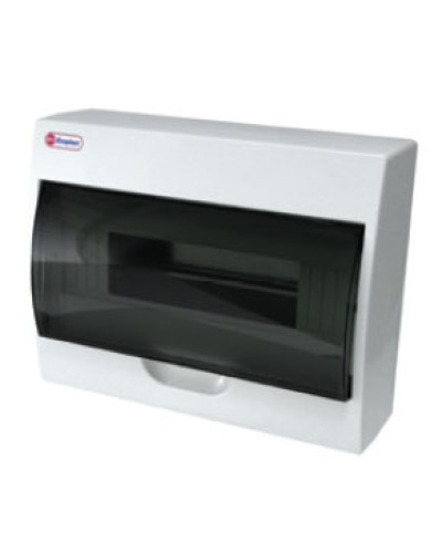 Шкаф настенный с дверцей, 24 модулей, IP40 Экопласт 46124 в Оренбурге Боксы для автоматов Pintop.ru