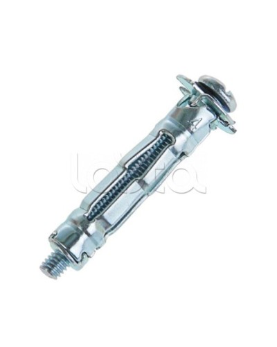 Дюбель металлический Молли с винтом 4x6x38 (250шт) Экопласт (47235) в Оренбурге Крепеж: Дюбели, шурупы, саморезы Pintop.ru