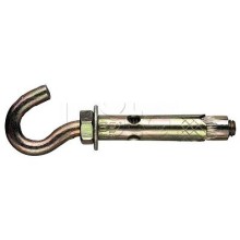 Анкерболт с крюком М8 10х80, (1уп=50шт) Экопласт (47583)