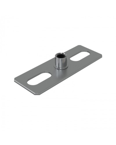 Пластина опорная с гайкой М8 (1уп=150шт) Экопласт (59920) в Оренбурге Аксессуары для лотков Pintop.ru