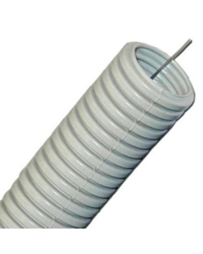 Труба гофрированная ПП тяжелая диам 32 мм, с зондом Экопласт 61132 в Оренбурге Труба гофрированная Pintop.ru