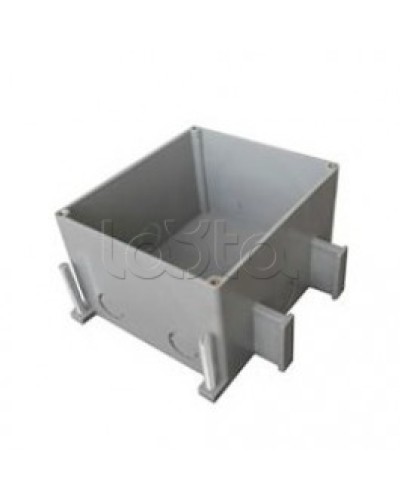 Коробка для люков в пол на 2 поста (45х45)+2 модуля (45х22,5), пластик Экопласт 70125 в Оренбурге Системы лючков и колонн Pintop.ru