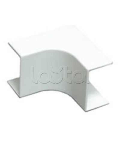 Угол внутренний плавный стандарт TIA 20х12,5 мм Экопласт 72114R в Оренбурге Аксессуары для кабель-канала Pintop.ru