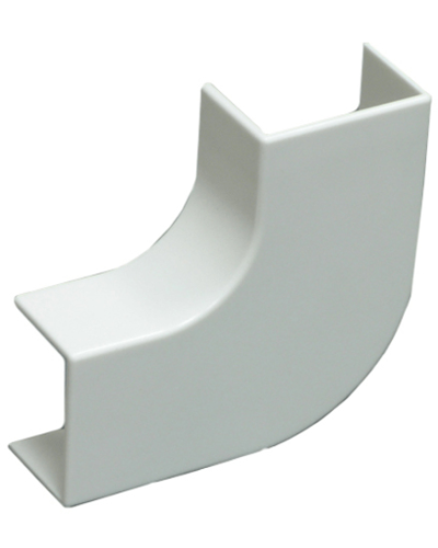 Угол 40х25мм плоский плавный ст.TIA, E110 (10шт) Экопласт 72308-10-E110 в Оренбурге Аксессуары для кабель-канала Pintop.ru