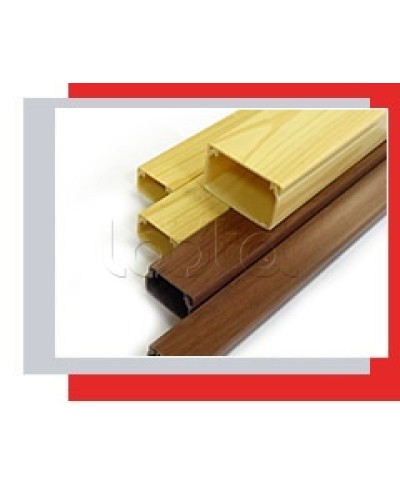 Миниканал 25x16 серия MEX с текстурой дерева (орех) Экопласт 77007N-2 в Оренбурге Кабель-канал Pintop.ru