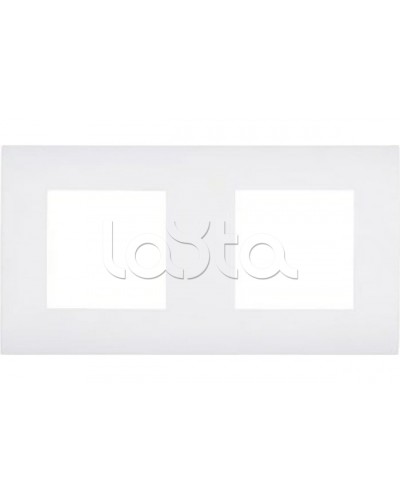 Накладка розетки телефонной или компьютерной 22,5х45 мм под рамку LK45 Экопласт (854204) в Оренбурге Аксессуары для кабель-канала Pintop.ru