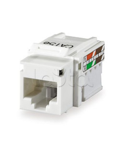 RJ-45 Модуль инф.розетки 110/Krone 5e кат.,бел. CL-0006 Экопласт (87545) в Оренбурге Кроссовое оборудование тип Krone Pintop.ru
