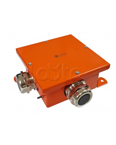 Экопласт SMB165 Коробка металл, огн. E-110,о/п 164х164х65, IP66, 3P, (2,5-25 мм2), оранж. в Оренбурге Распределительные коробки Pintop.ru