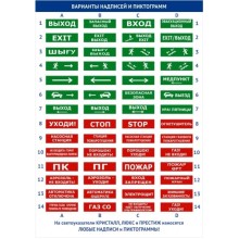 Оповещатель полусферическое световое табло со встроенной звуковой сиреной,наружнее исполнение Электротехника и Автоматика ЛЮКС-12-К НИ "Влево Е04"