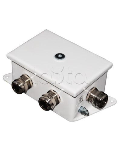 Коробка монтажная огнестойкая Гефест КМ-О (12к)-IP66-d, четыре ввода 120х80х68 в Оренбурге Распределительные коробки Pintop.ru