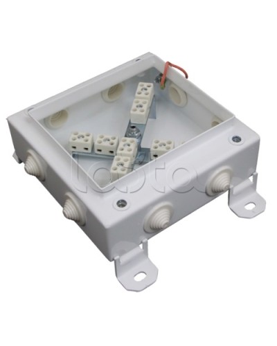 Коробка монтажная огнестойкая Гефест КМ-О (16к*6,0)-IP66 1515, 8 вводов 150х150х60 в Оренбурге Распределительные коробки Pintop.ru