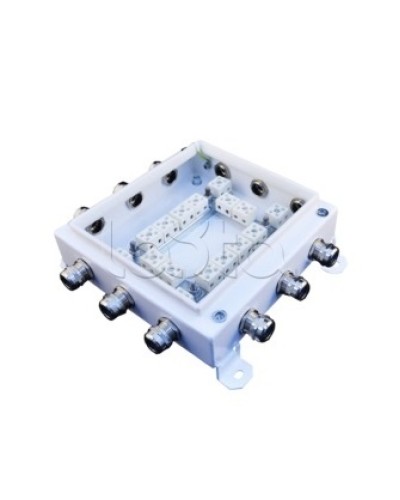Коробка монтажная огнестойкая Гефест КМ-О (32к*6,0)-IP66 2020, 12 вводов в Оренбурге Распределительные коробки Pintop.ru