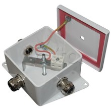 Коробка монтажная огнестойкая Гефест КМ-О (4к*10,0)-IP66-100х100, четыре ввода