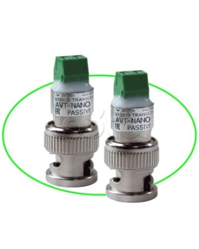 Комплект пассивных приемопередатчиков ИНФОТЕХ AVT-Nano Passive XL в Оренбурге Видеоусилители, Модуляторы, Делители Pintop.ru