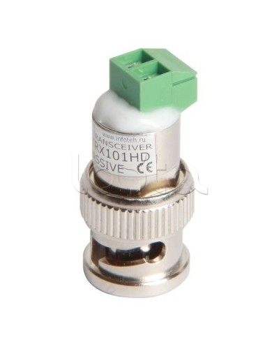 Приемопередатчик AHD/CVI/TVI видеосигнала миниатюрный пассивный Инфотех AVT-TRX101HD в Оренбурге Видеоусилители, Модуляторы, Делители Pintop.ru