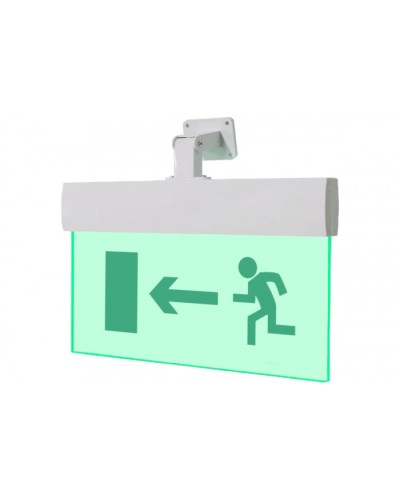 Табло М-220-УЛЬТРА Человек влево в дверь (универс. крепл.) (ИП Раченков А.В.) в Оренбурге Оповещатели Pintop.ru