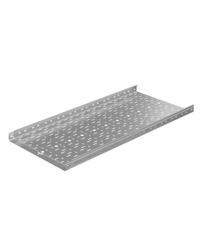 Лоток перфорированный 50х500х1,5 L2000 мм Быстрый монтаж ПЛЮС HD85 КМ-профиль (LPplus50-500-1.5-2000 HD85) в Оренбурге Кабельные лотки Pintop.ru