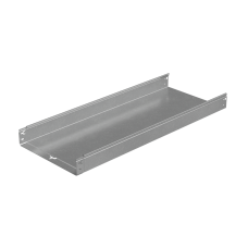 Лоток неперфорированный 80х400х1,2 L2500 мм "Быстрый монтаж ПЛЮС" HD85 КМ-профиль (LNplus80-400-1.2-2500 HD85)