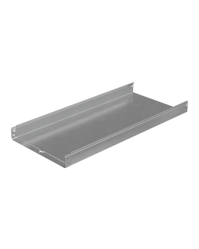 Лоток неперфорированный 80х500х1,2 L2000 мм Быстрый монтаж ПЛЮС HD85 КМ-профиль (LNplus80-500-1.2-2000 HD85) в Оренбурге Кабельные лотки Pintop.ru