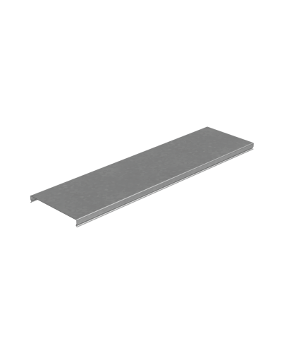 Крышка лотка 150х0,8 L2500 мм ПЛЮС INOX304 КМ-Профиль (KLplus150-0.8-2500 INOX304) в Оренбурге Аксессуары для лотков Pintop.ru