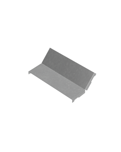 Крышка внутреннего вертикального угла 45 гр. 200 мм ПЛЮС HD КМ-Профиль (KNLplus45-200 HD) в Оренбурге Аксессуары для лотков Pintop.ru