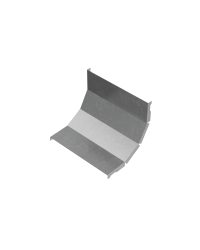 Крышка внутреннего вертикального угла 90 гр. 200 мм ПЛЮС HD КМ-Профиль (KNLplus90-200 HD) в Оренбурге Аксессуары для лотков Pintop.ru