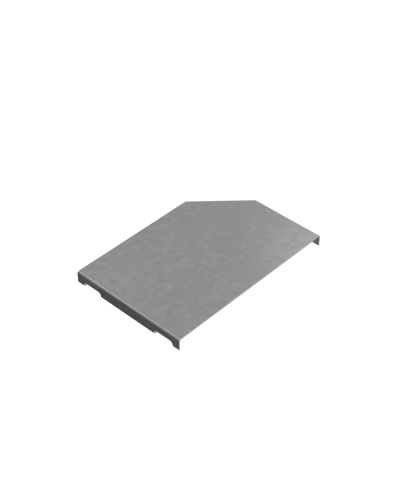 Крышка переходника левого 150-200 мм ПЛЮС КМ-Профиль (KPDplus150-200-L) в Оренбурге Аксессуары для лотков Pintop.ru